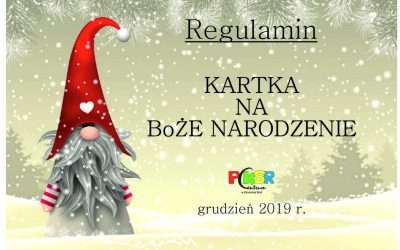 XX Powiatowy Konkurs Plastyczny „KARTKA NA BOŻE NARODZENIE” 2019