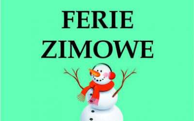 FERIE ZIMOWE 2020