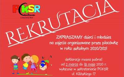 REKRUTACJA !!!