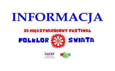 Informacja FOLKLOR ŚWIATA