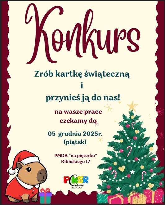 KONKURS „KARTKA NA BOŻE NARODZENIE”
