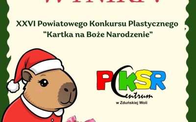 WYNIKI XXVI Konkursu Plastycznego „Kartka na Boże Narodzenie”.