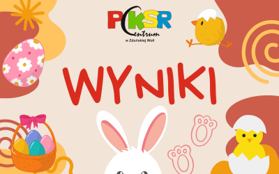 WYNIKI Konkursu dla dzieci i młodzieży na wykonanie ozdób wielkanocnych.